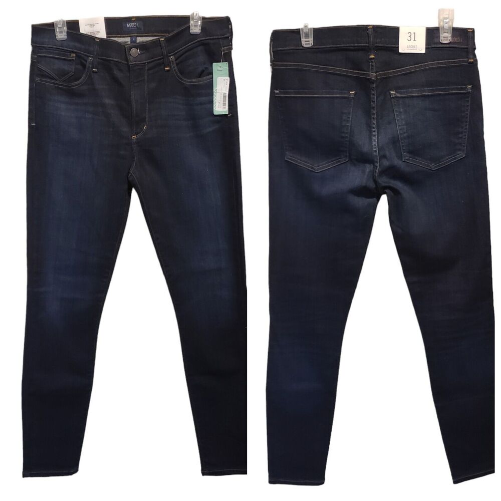 NWT A Gold E Los Angeles Sophie High Rise Skinny Jeans Size 31